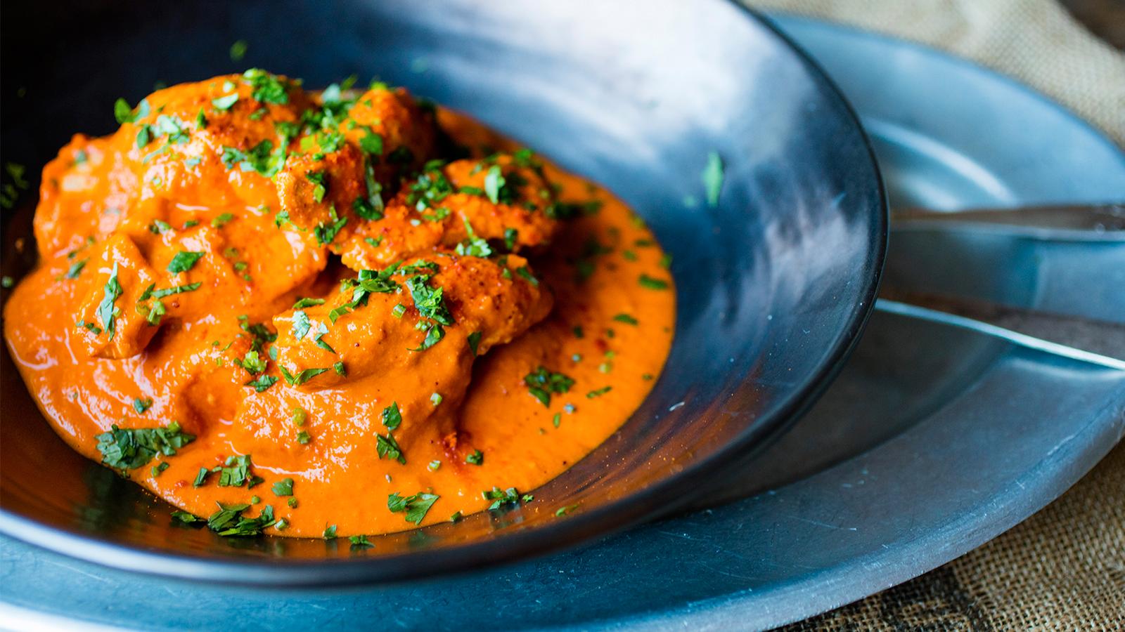 Indisk butter chicken