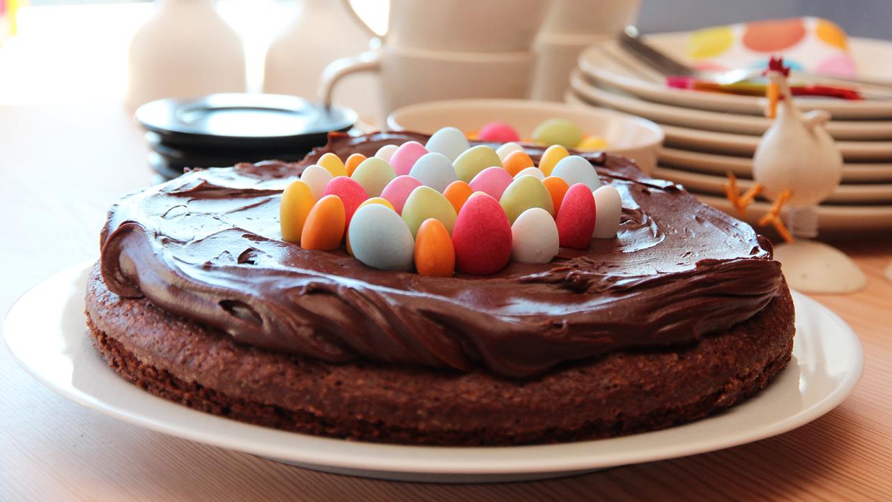 Sjokoladekake til påske
