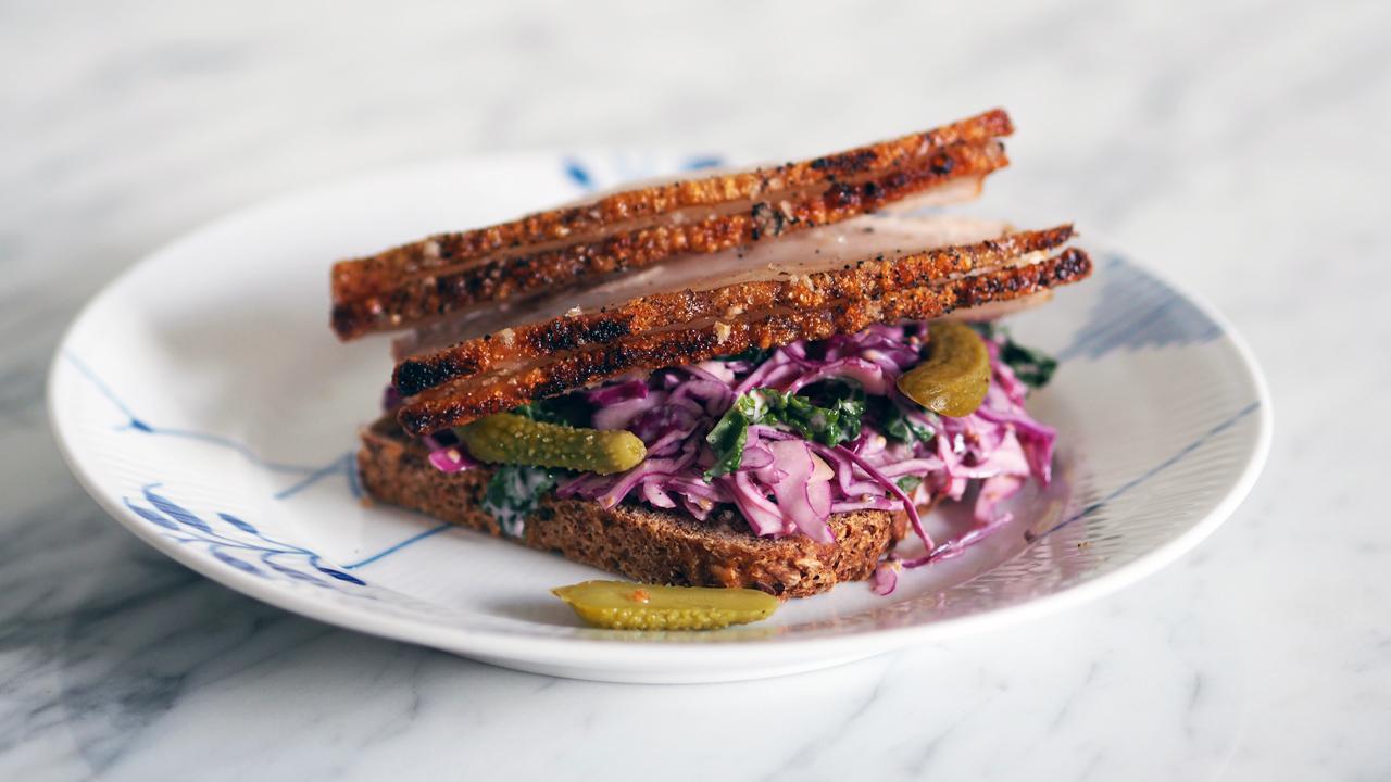 Flæskestegssandwich