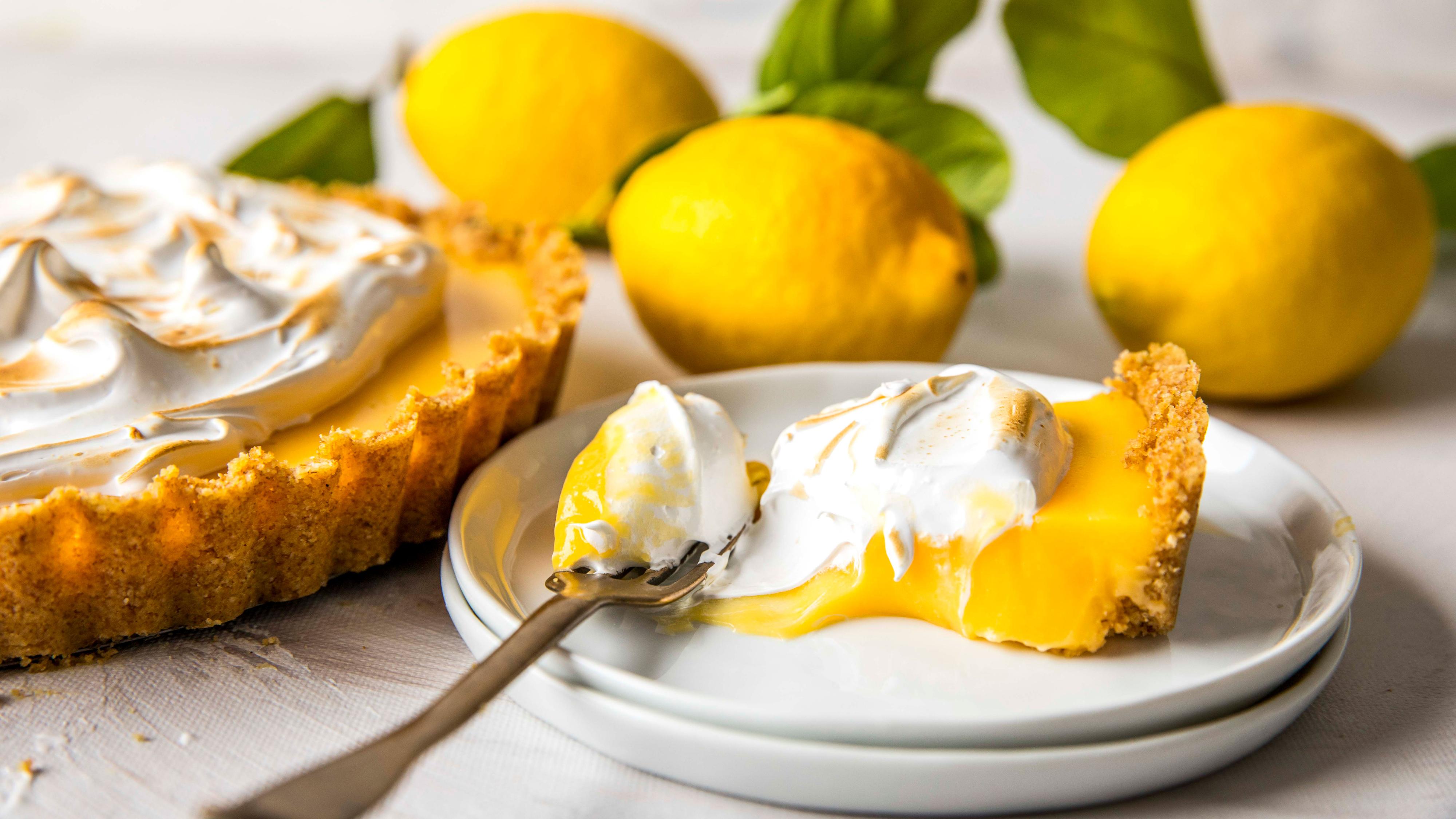 Sitronpai med marengs - lemon meringue pie