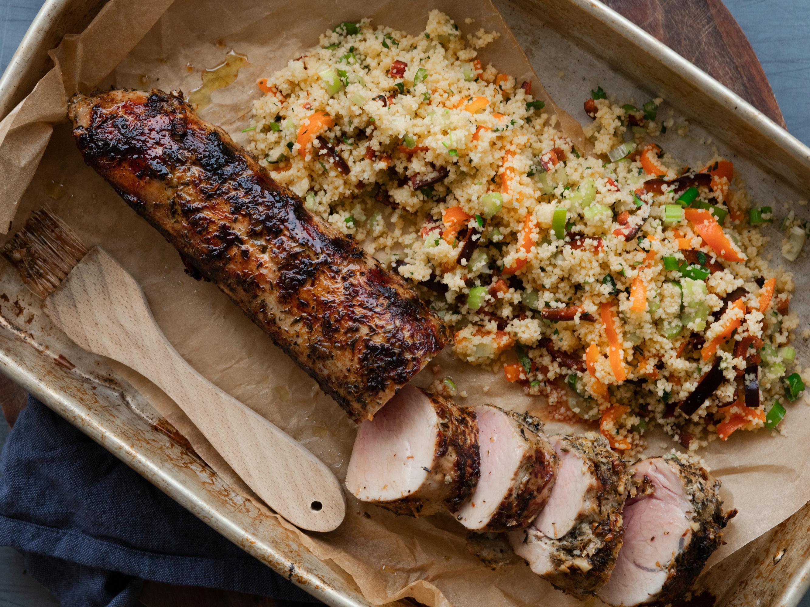 Indrefilet av svin – Deilig middag med couscous | Oppskrift