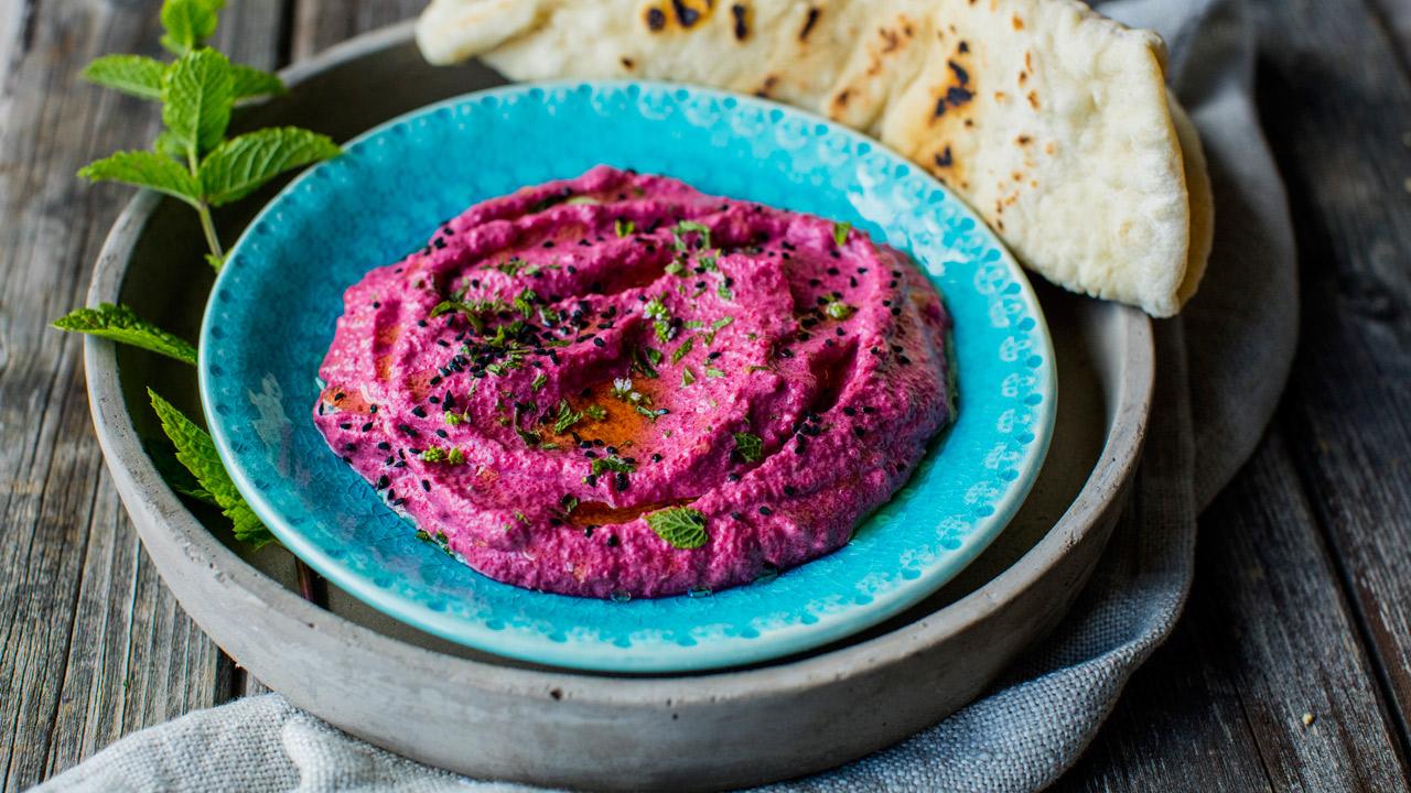 Dipp med rødbet og yoghurt