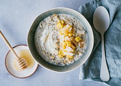 Quinoagrøt med kokos