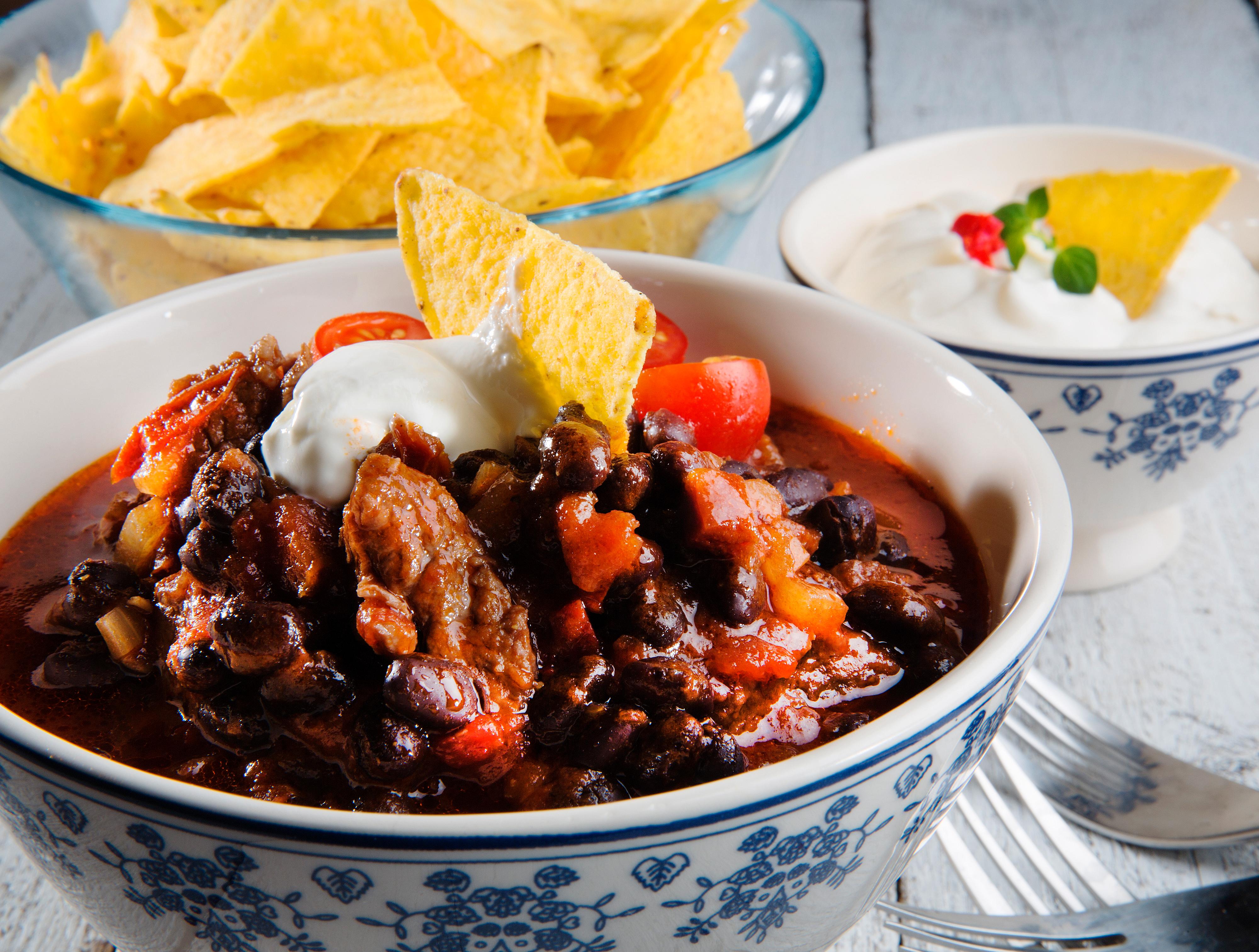 Chili Con Carne Servering