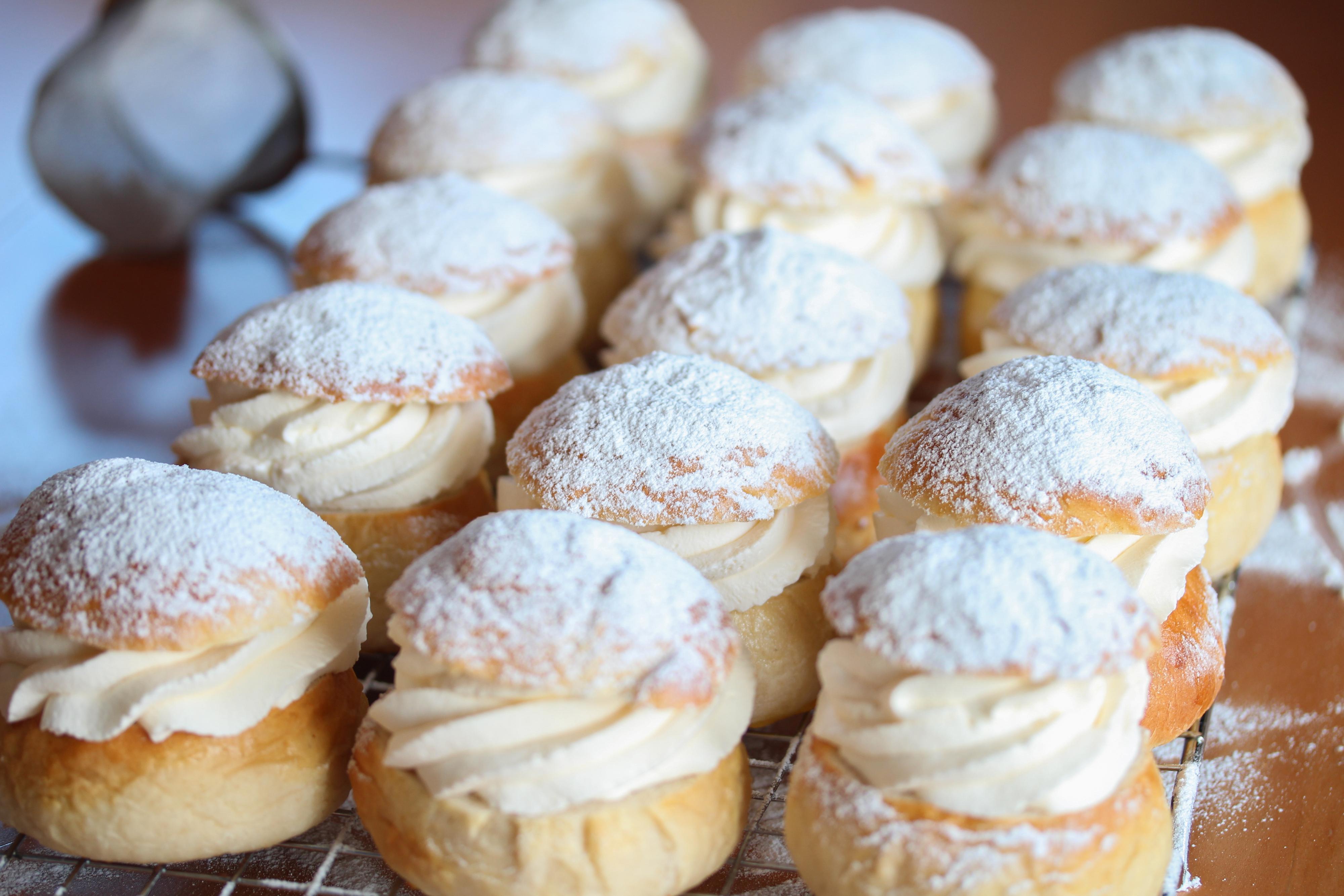 svenske semlor oppskrift