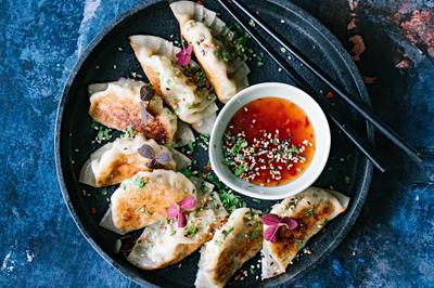 Potsticker dumplings