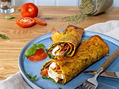 Cottage cheese wrap