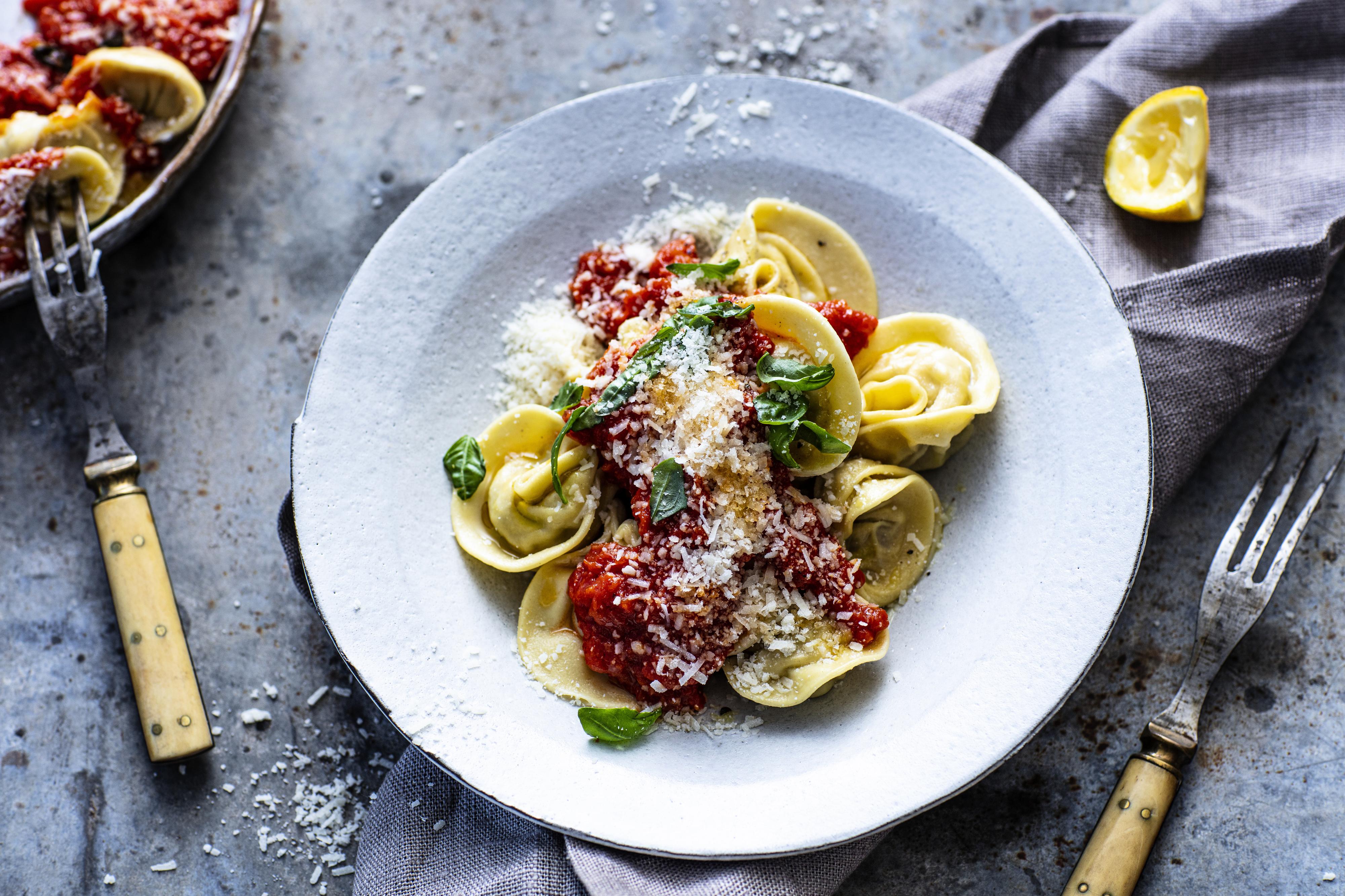 Tortellini Servering