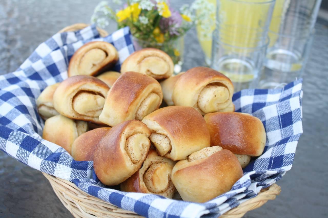 Små kanelsnurrer - Gifflar